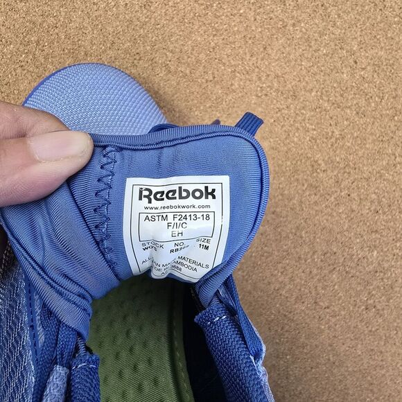 Reebok Work Sublite Legend Women's 11 Composite Safety Toe Shoes Light Blue (S4) - Picture 8 of 10